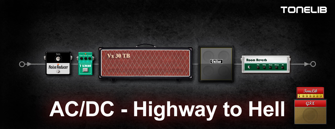 Community preset for ToneLib GFX in the style the song Highway to Hell by AC/DC