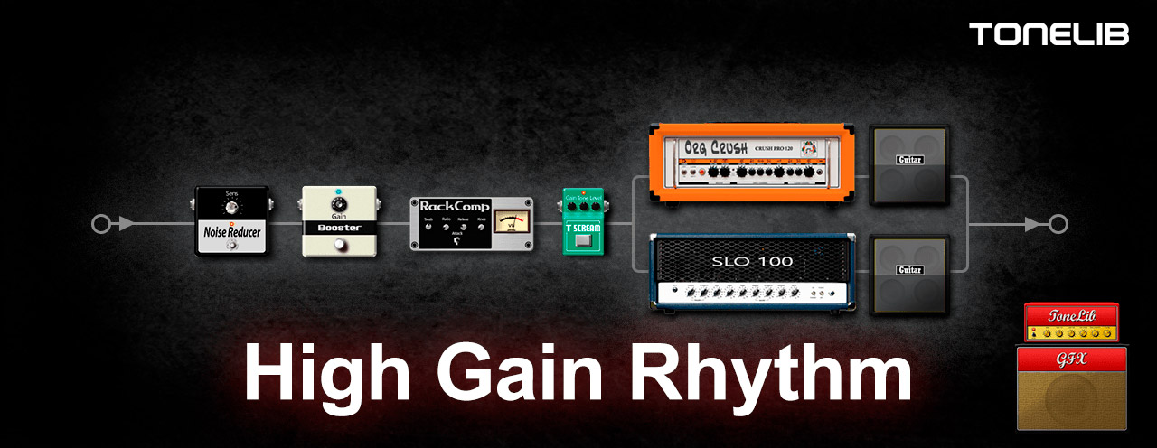 Custom ToneLib GFX preset - High Gain Rhythm