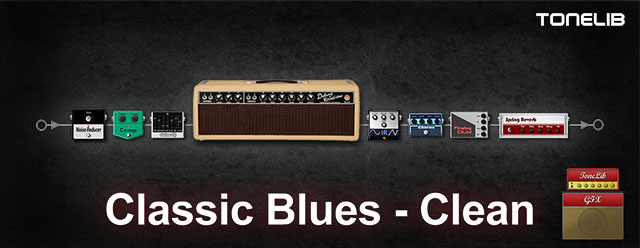 ToneLib GFX essential preset - Classic Blues - Clean