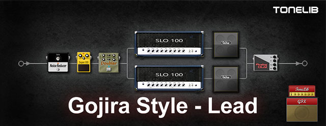 ToneLib GFX preset in the style of Gojira Lead tone