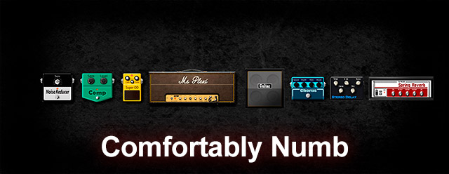 Tl GFX community preset - Comfortably Numb solo tone