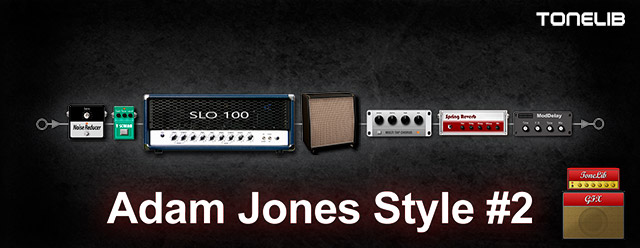 ToneLib GFX community preset in the style Adam Jones from Tool