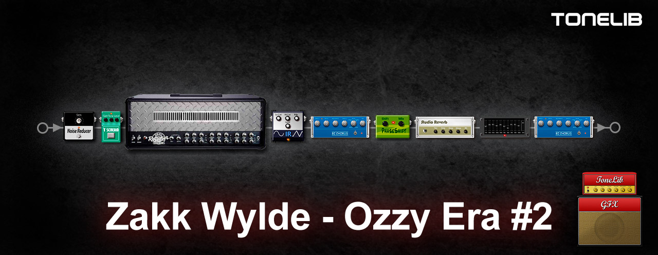 ToneLib GFX user preset in Zakk Wylde style from Ozzy Era