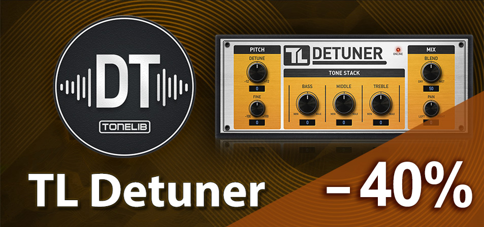 TL Detuner | Flexible and Simple Tool for High-quality Pitch Shifting 
