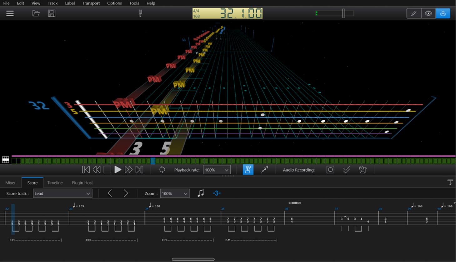 3D mode to turn your tabs into Rocksmith-like game | TL Jam